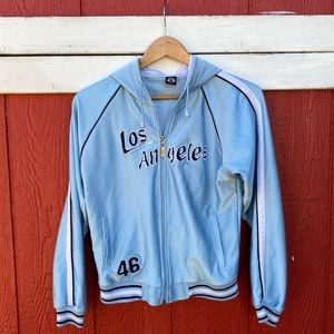 Women’s vintage Los Angeles zip up